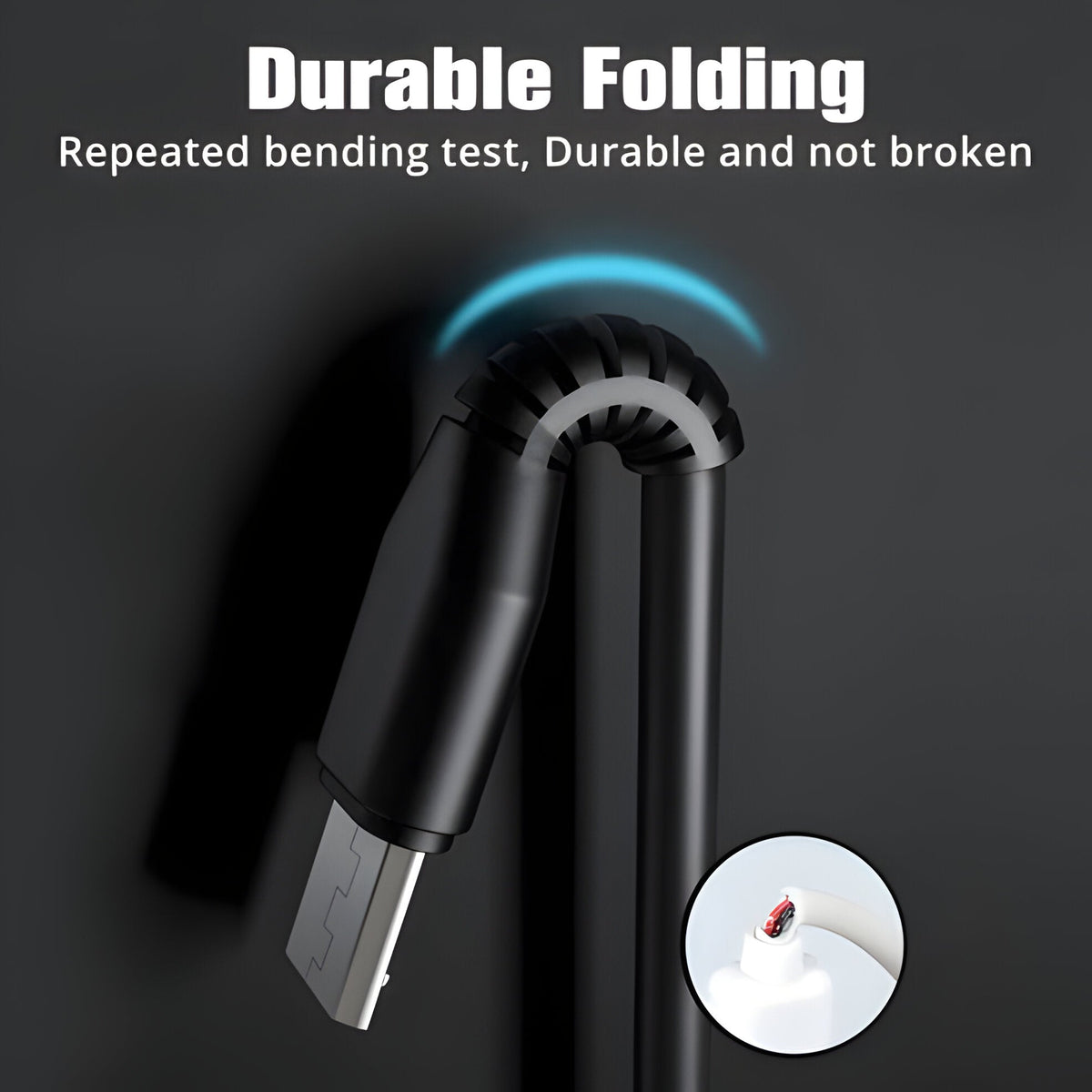 2-in-1 Multi Port Charging Cable