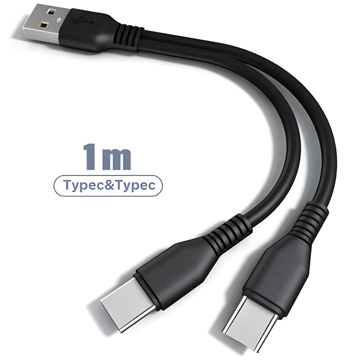 2-in-1 Multi Port Charging Cable