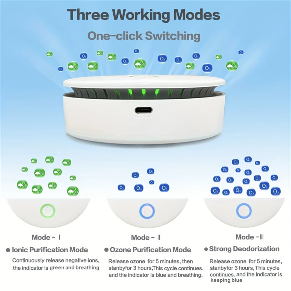Portable Air Purifier and Odor Eliminator