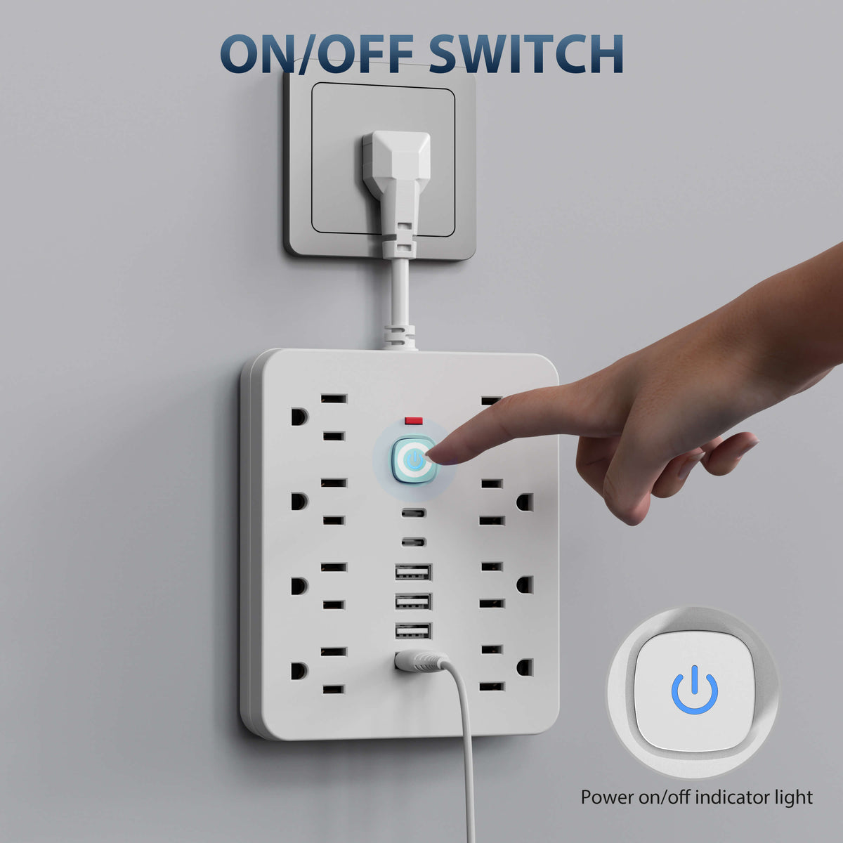 14-in-1 Surge Protected Power Strip
