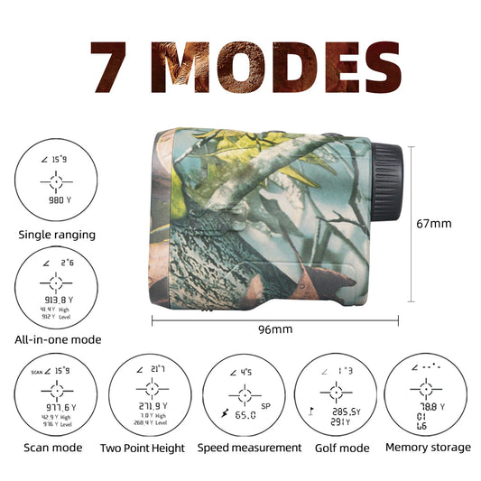 1000 Feet Hunting Range Finder