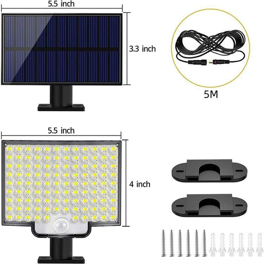106 LED Solar Security Light