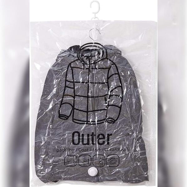 Hanging Vacuum Storage Bags (4 Pcs)