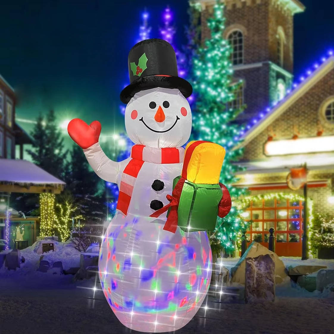 Santa Christmas Decorations Outdoor