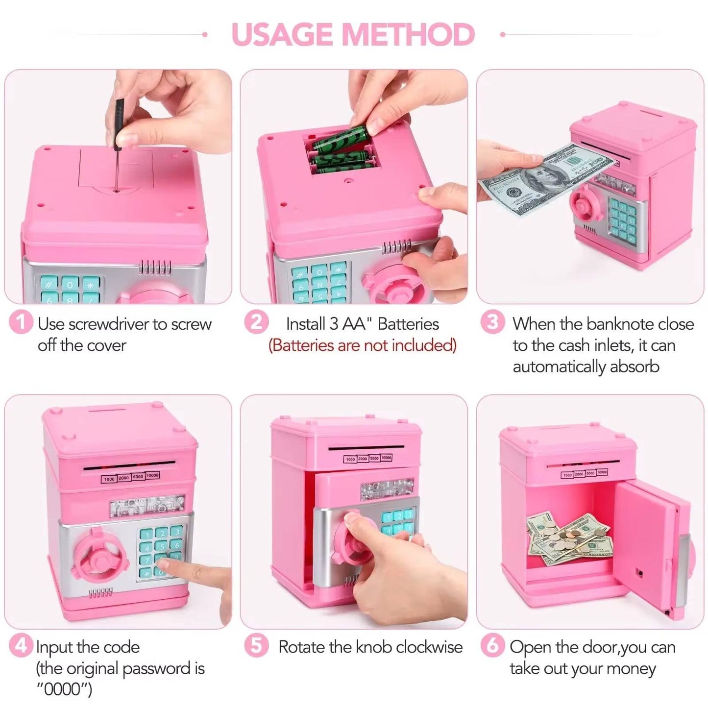 Piggy Bank for Kids