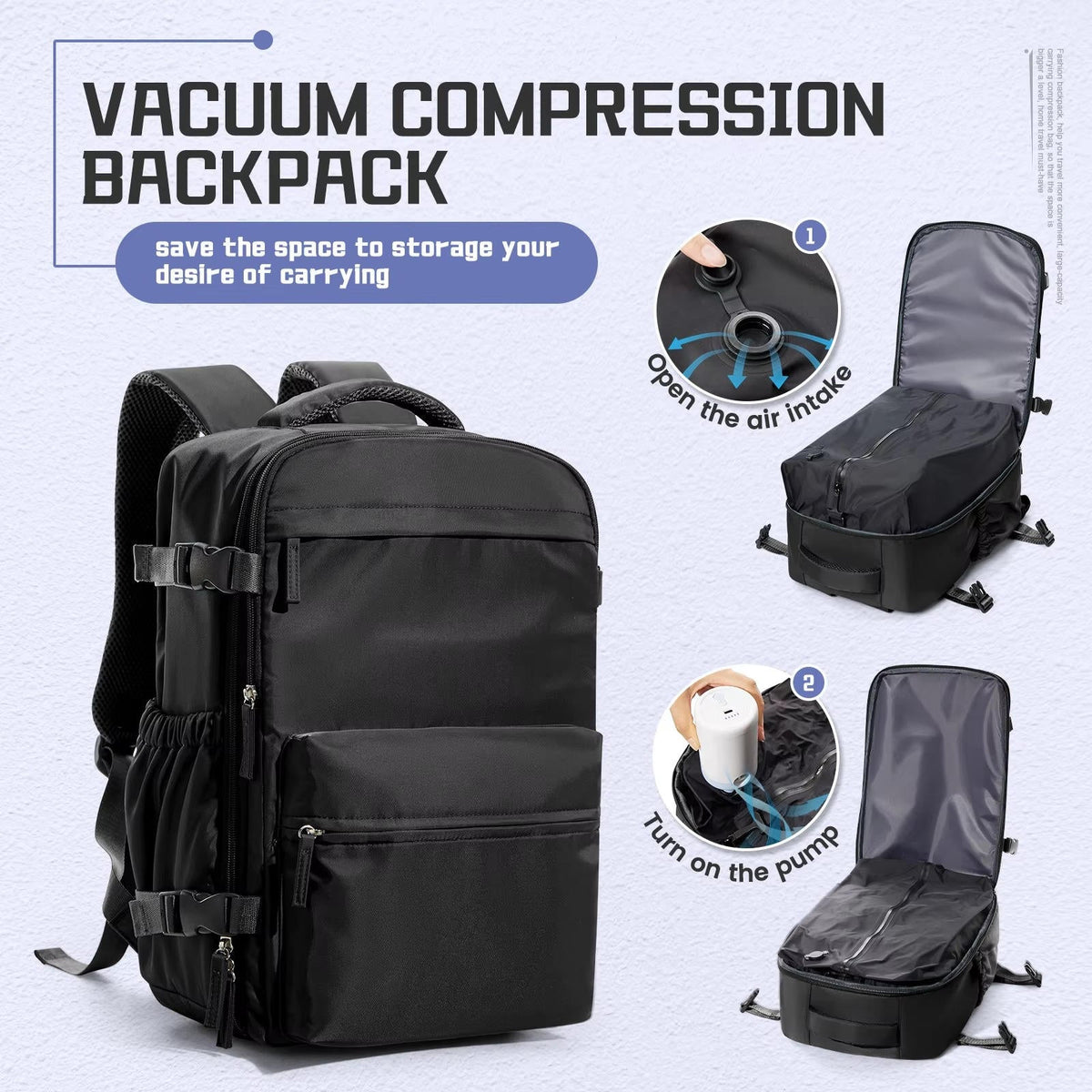 15.6in Anti-Theft Travel Backpack