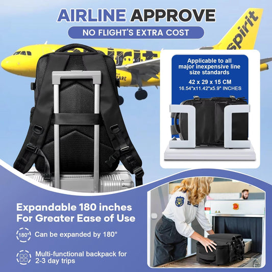 15.6in Anti-Theft Travel Backpack