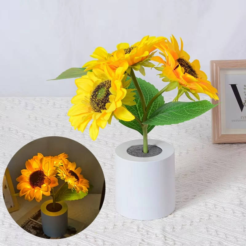 Sunflower Lamp