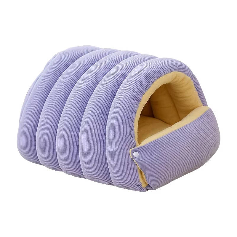Removable and Washable Winter Closed off Cat Bed