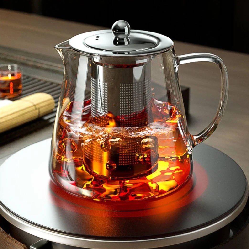 Heat Resistant Glass Teapot