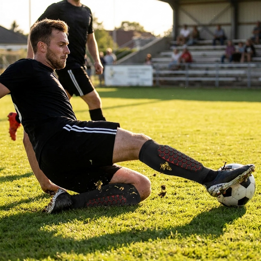 1 Pair Honeycomb Soccer Shin Guards