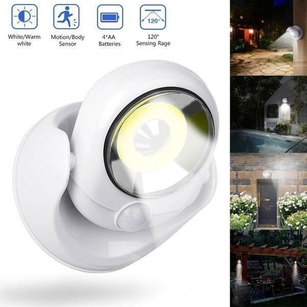 Motion-Activated LED Lamp