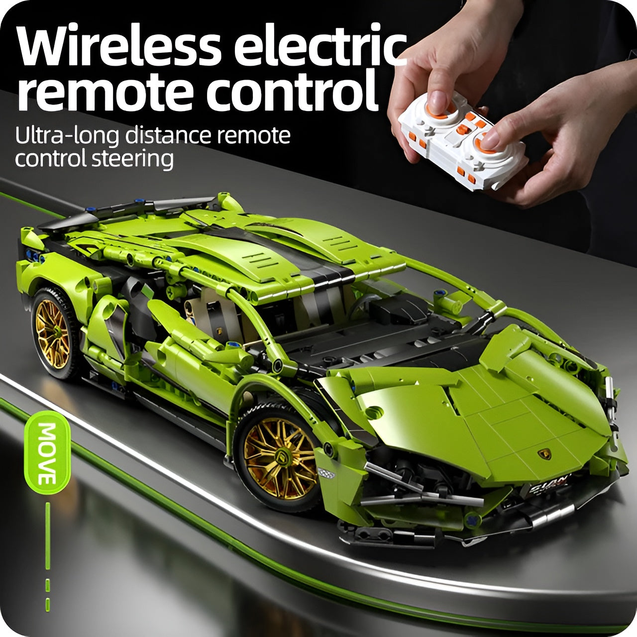 Mechanical Speed Vehicle for Children & Adults โ City Racing Car