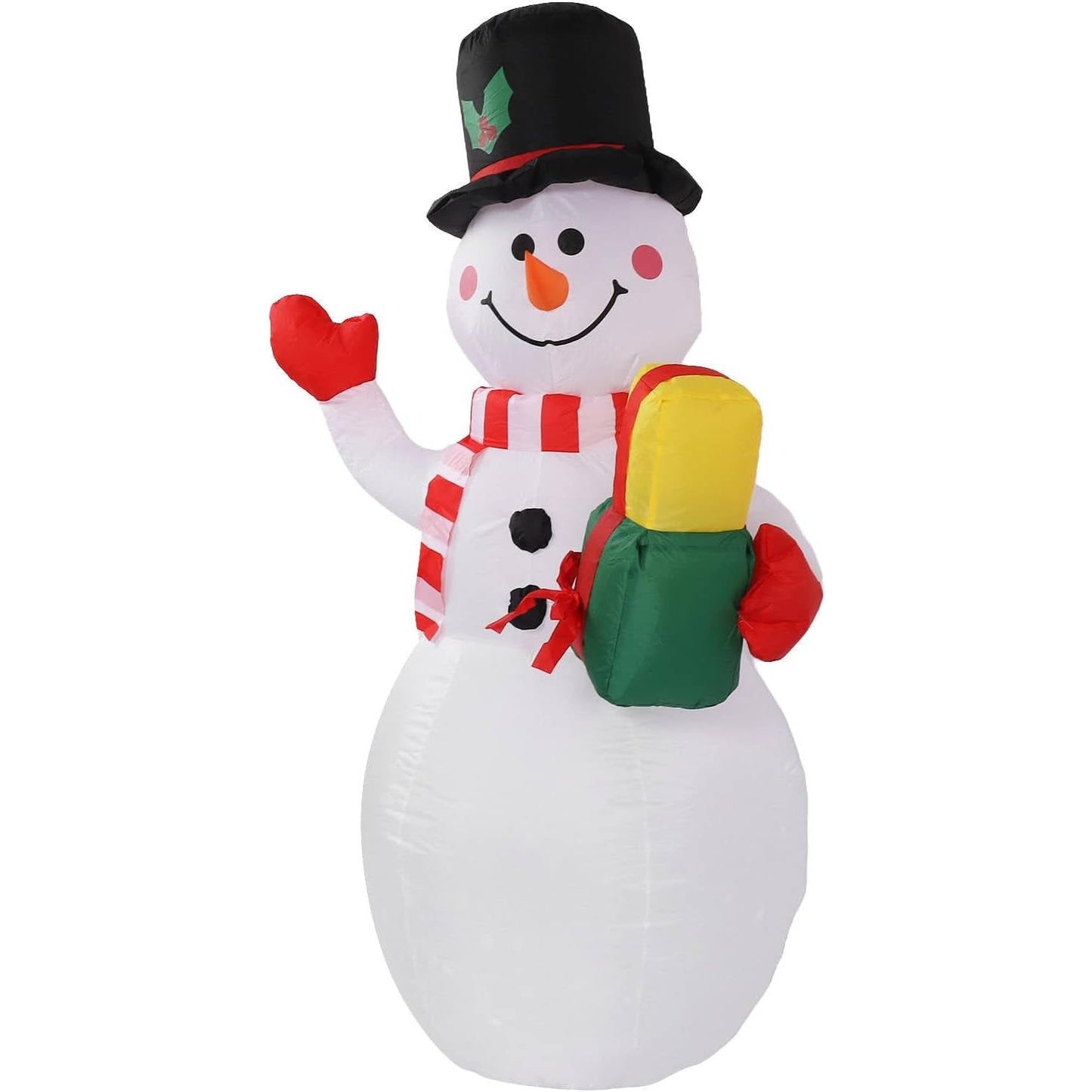 Outdoor Christmas Decorations Inflatable Snowman With Led Lights