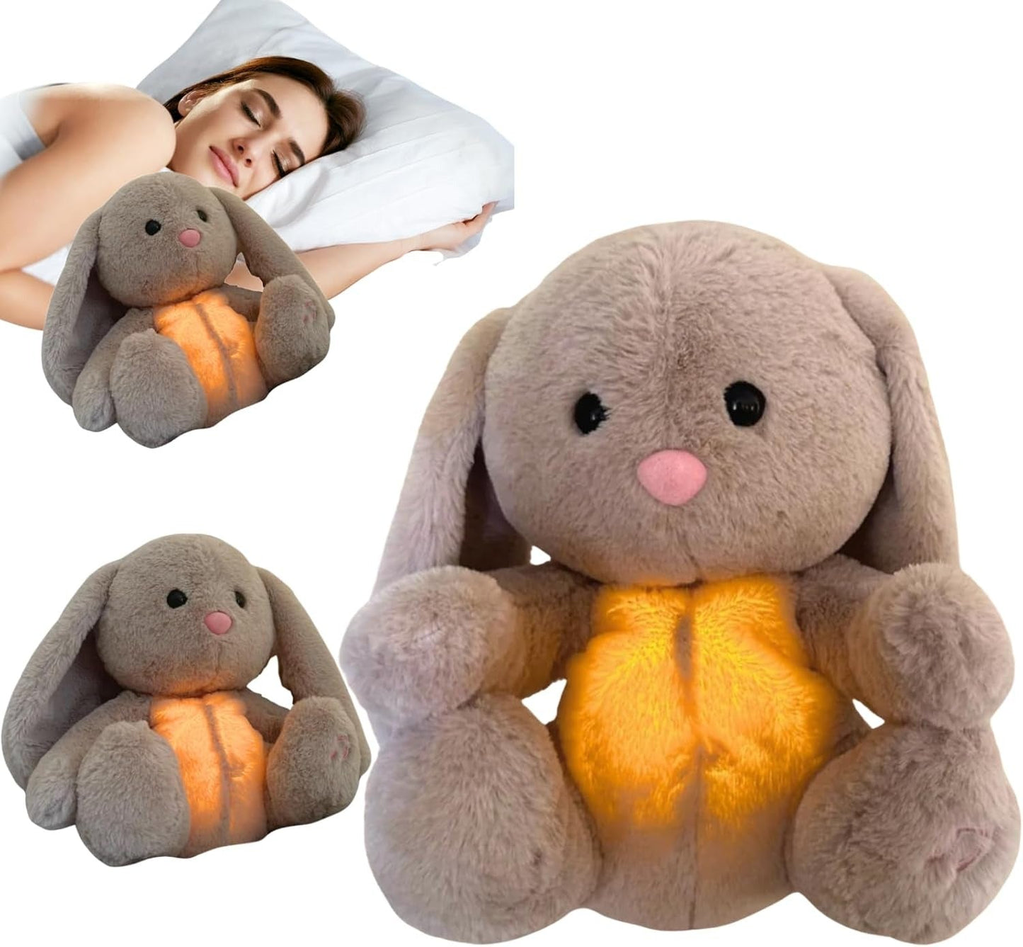 Breathing Stuffed Animal Bunny