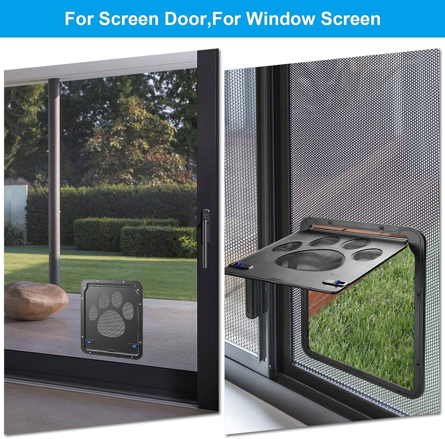 Pet Screen Door For Dogs And Cats