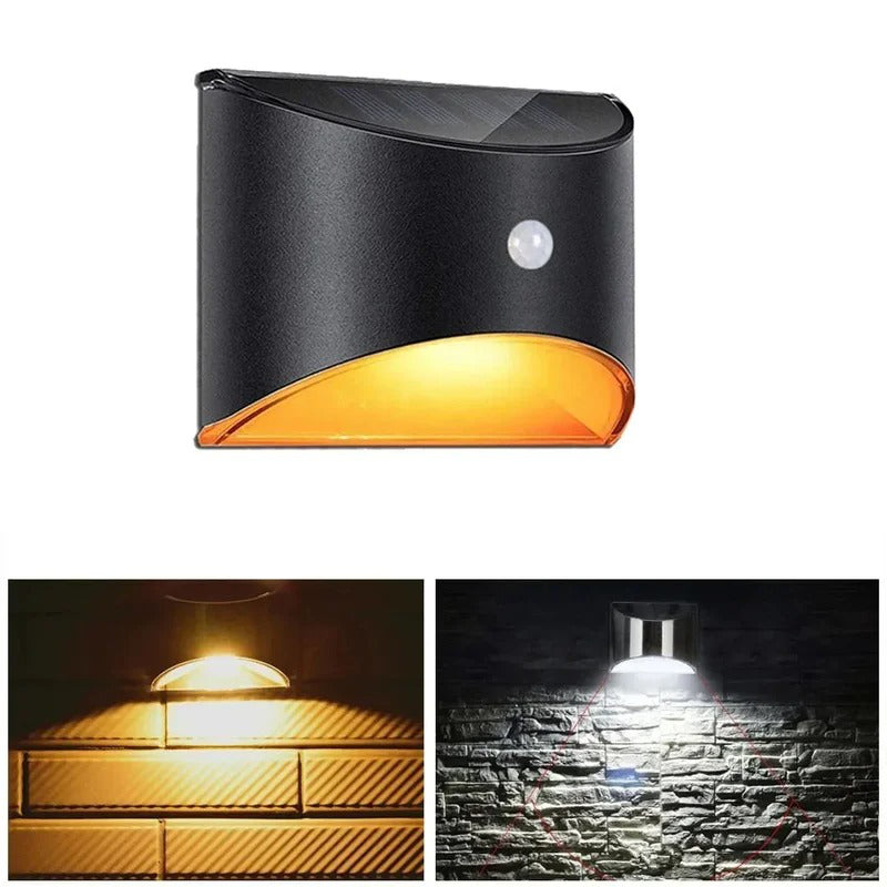 Fence Light Stair Lights Outdoor - Motion Sensor