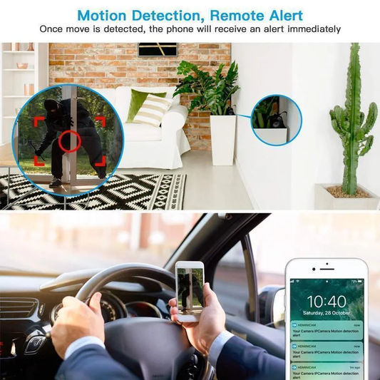 Magnetic 1080p WiFi Mini Camera