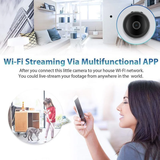 Magnetic 1080p WiFi Mini Camera