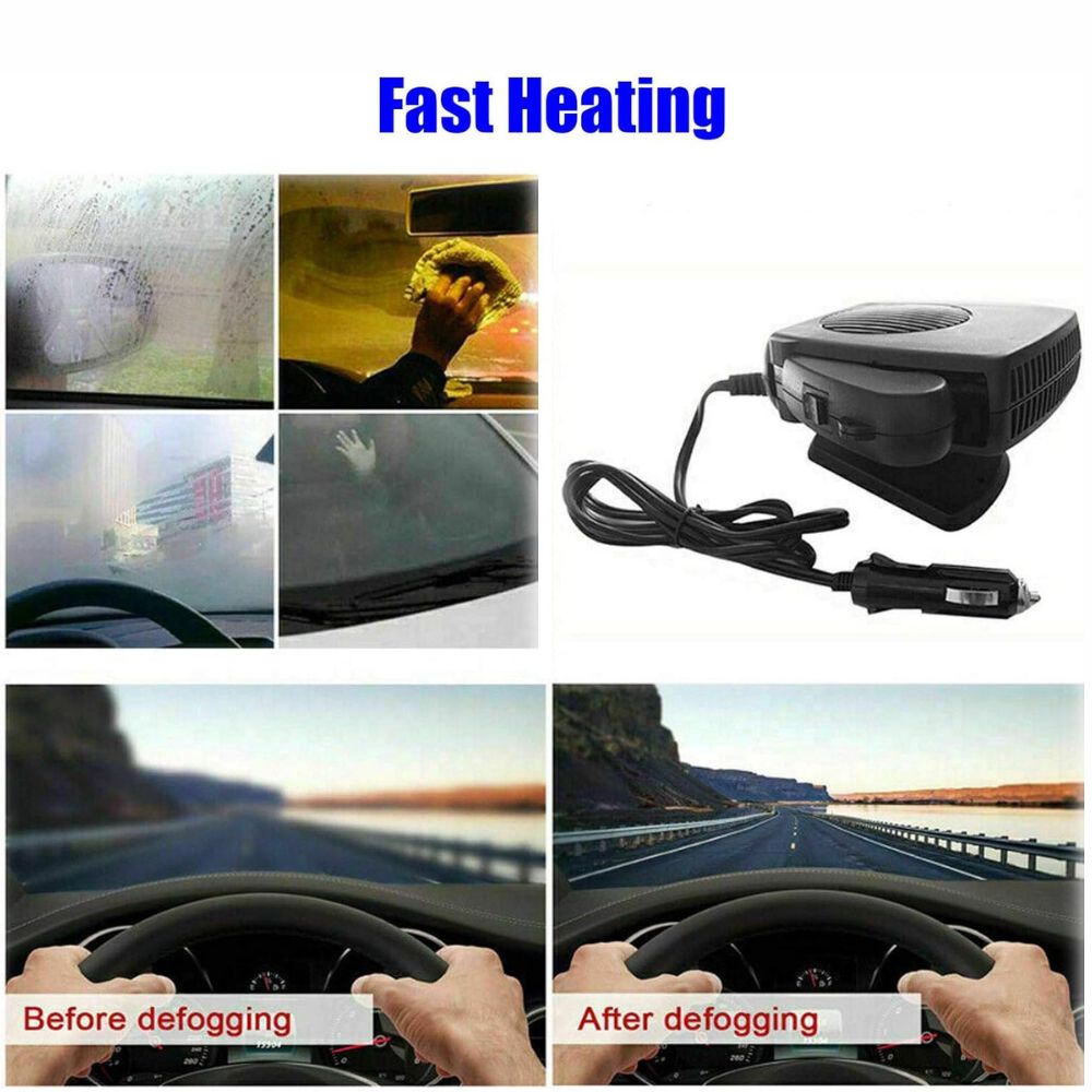 12V Car Heater and Defroster Fan