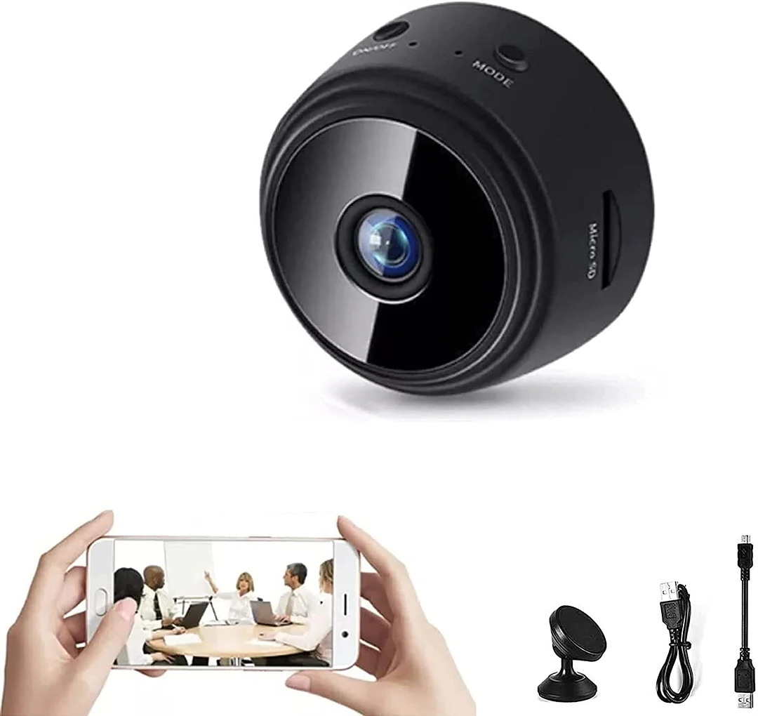 Magnetic 1080p WiFi Mini Camera