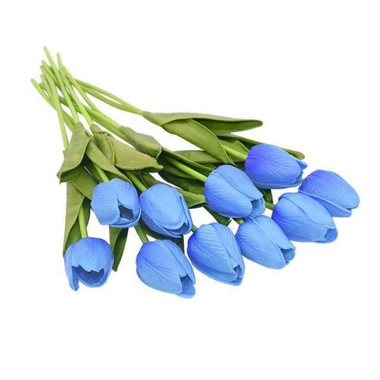 Artificial Tulips, 10 Stem Bunch
