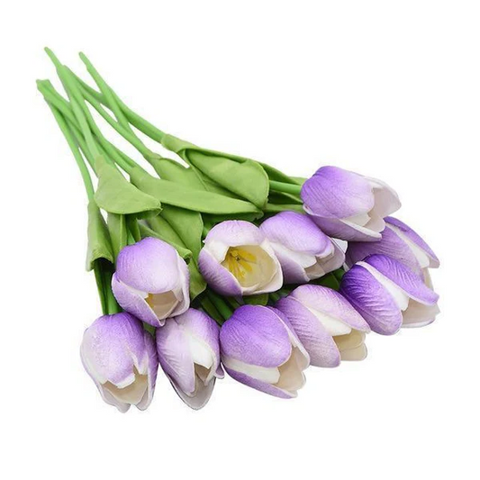 Artificial Tulips, 10 Stem Bunch