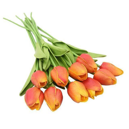 Artificial Tulips, 10 Stem Bunch