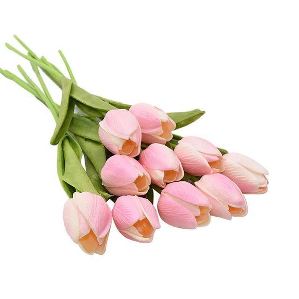Artificial Tulips, 10 Stem Bunch