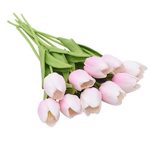 Artificial Tulips, 10 Stem Bunch