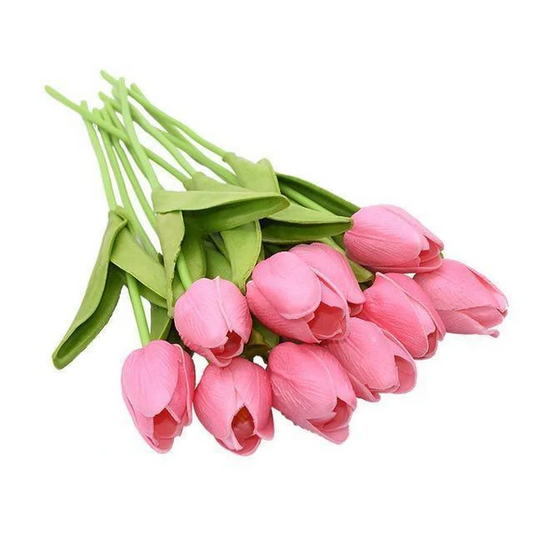 Artificial Tulips, 10 Stem Bunch
