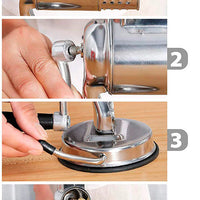 Multi-Functional Kitchen Rotary Food Grater/Shredder/Slicer