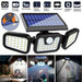Motion Sensor Solar Light for Outdoor Use