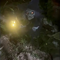 Halloween Witch Decor with LED Light