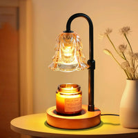 Flower Dimmable Candle Warmer Lamp