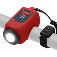 Electric Bike Horn and Front Light