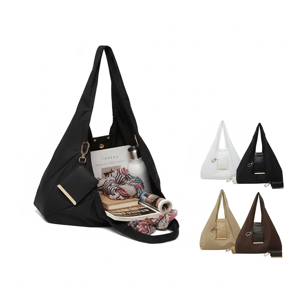 Mini Keychain Foldable Tote Bag