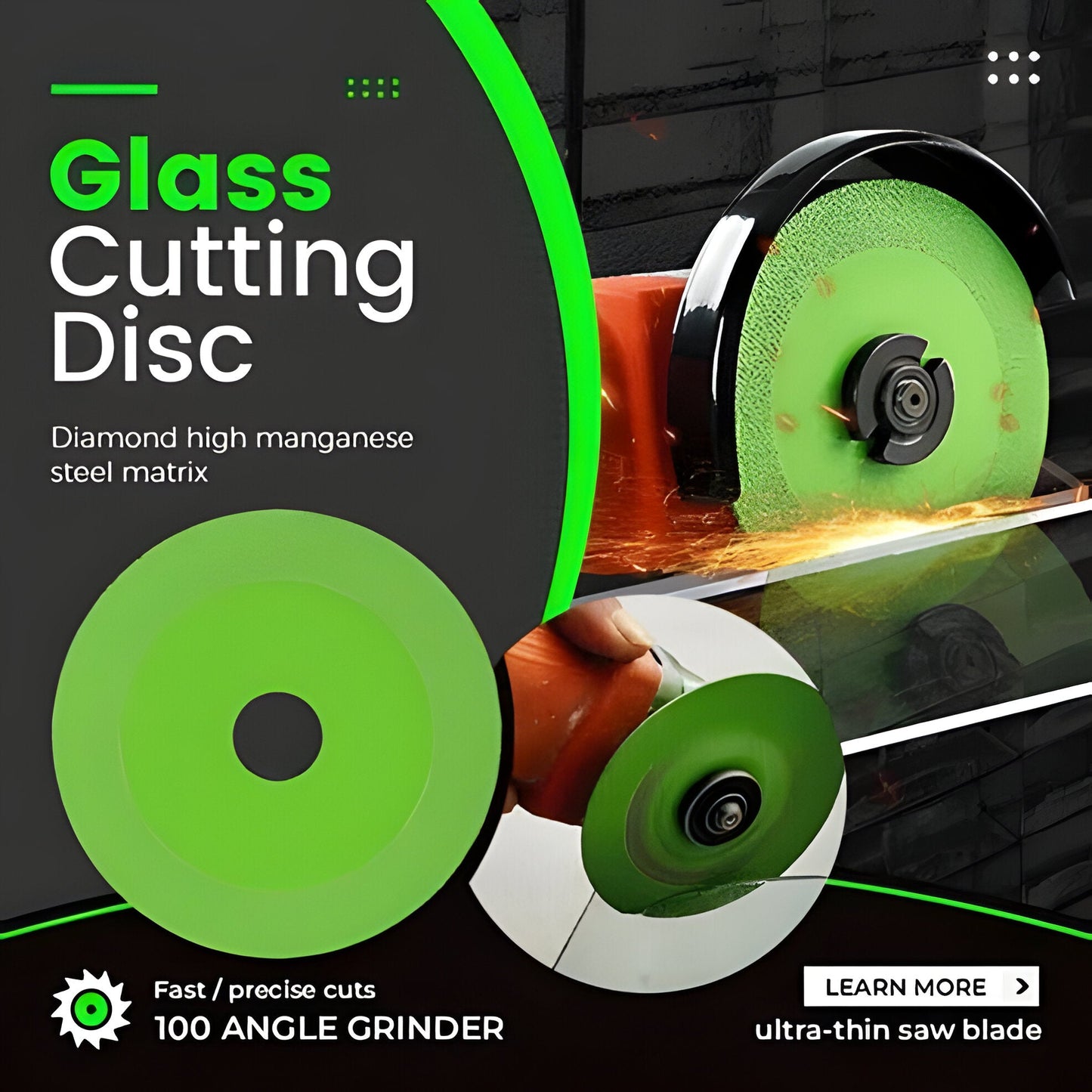 Glass Cutting Diamond Disc