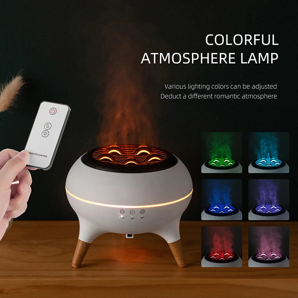 Dynamic Jellyfish Flame Aroma Diffuser