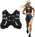 Adjustable Weighted Vest with Reflective Stripes