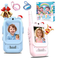 Childrens 2 Pack Video Walkie Talkie