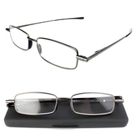 Compact Mens & Ladies Folding Reading Glasses