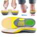 Orthotic Gel Insoles for Flat Feet & Plantar Fasciitis – 2 Piece
