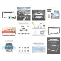 License Plate Wireless Backup Camera