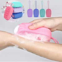 Silicone Body Scrubber with Soap Dispenser