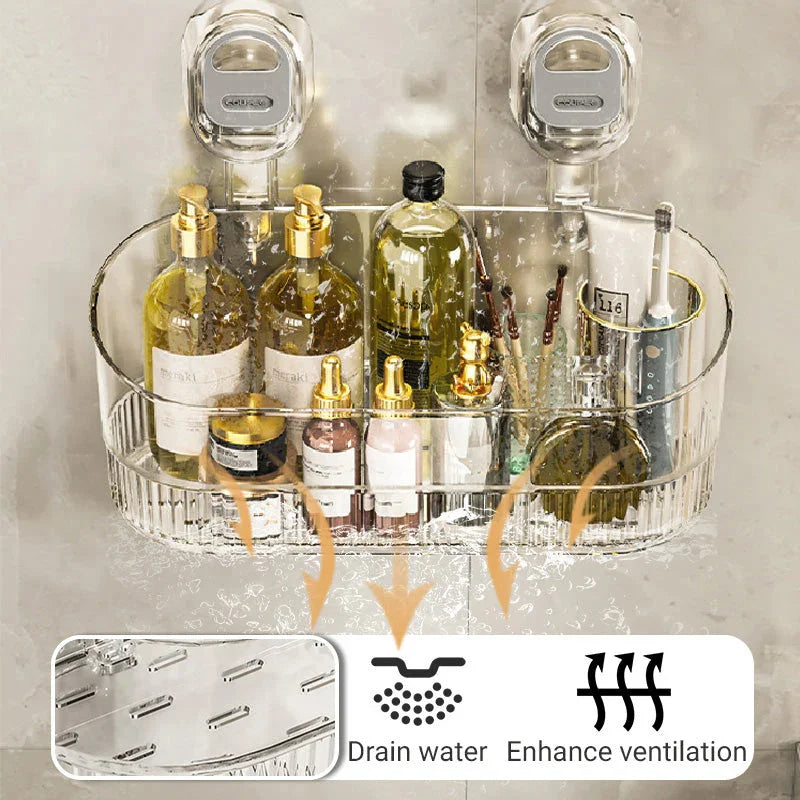 Multipurpose Suction Cup Storage Rack