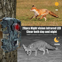 Mini 16MP Night Vision Trail Camera with PIR Motion Tracking