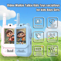 Childrens 2 Pack Video Walkie Talkie