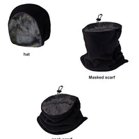 Fleece Balaclava Face Mask Neck Warmer
