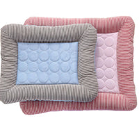 Cooling Dog Bed with Ice Silk Material